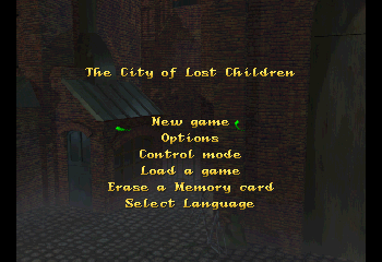 The City of Lost Children Title Screen